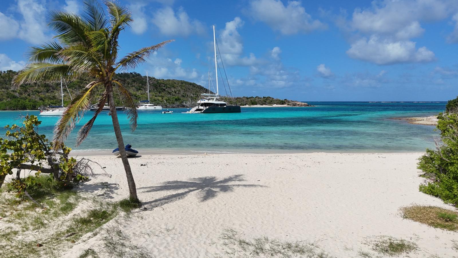 Caribbean coastline