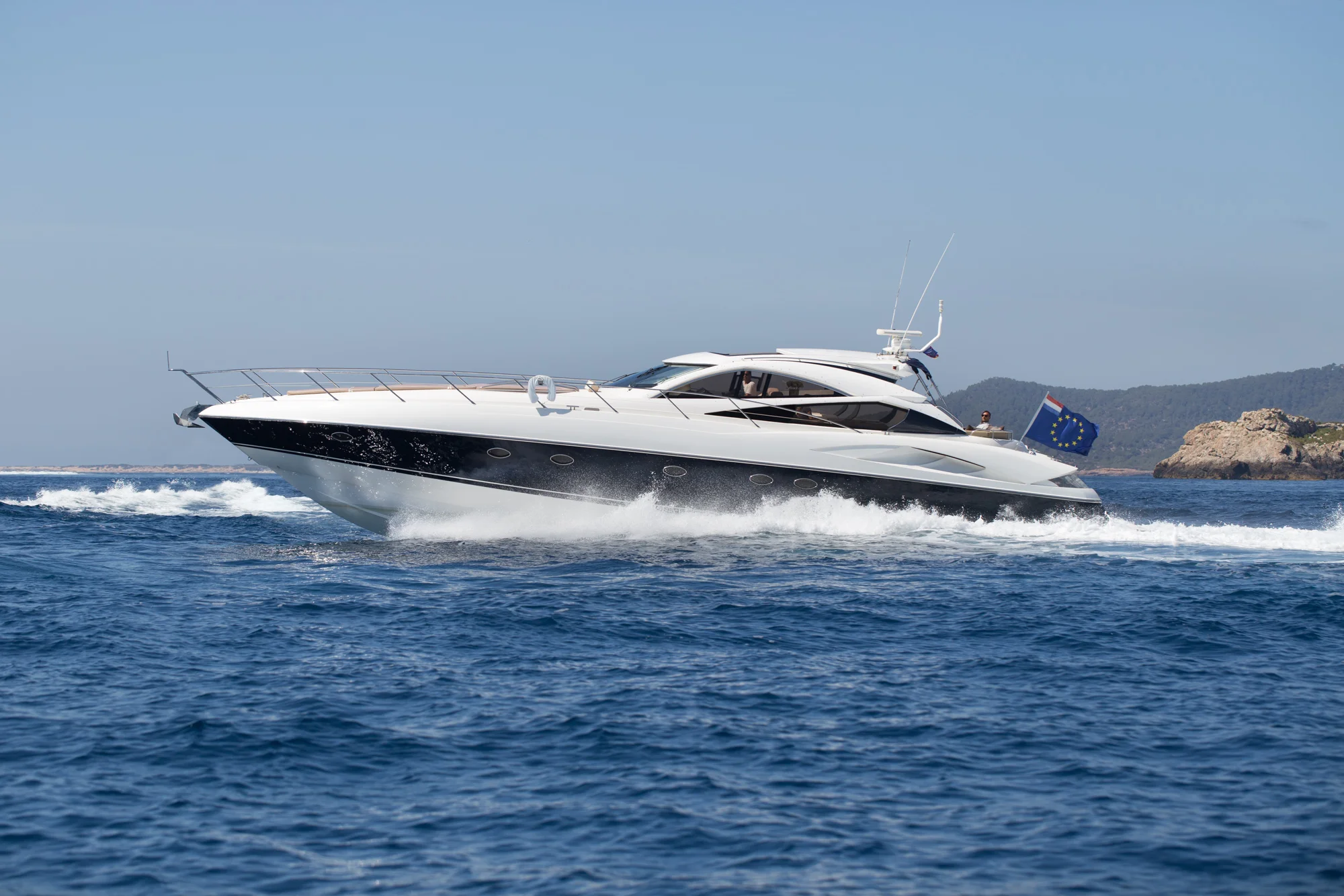 Tranquility yacht detail