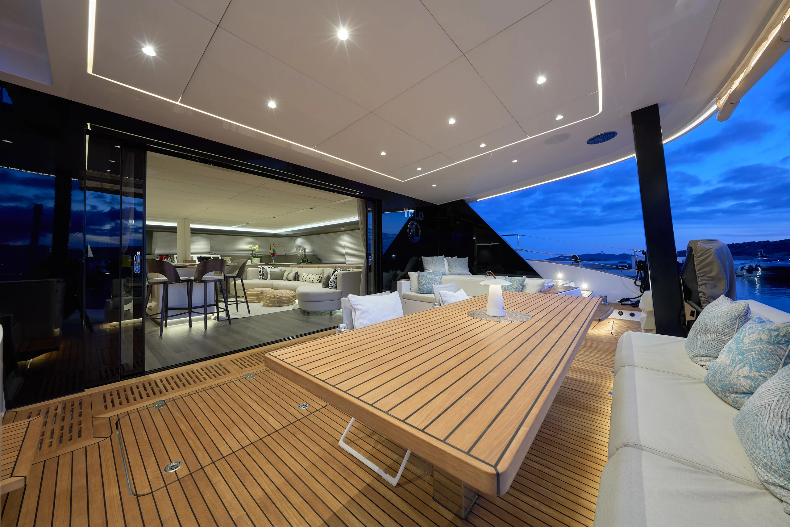 Aft View